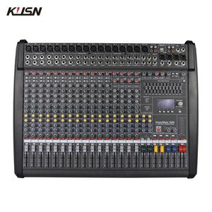 Mạch khuếch đại âm thanh chuyên nghiệp Powermate 1600W *2, bàn trộn kỹ thuật số <span class=keywords><strong>16</strong></span> kênh - Product Image 1