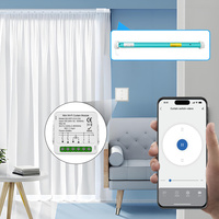 Module d'interrupteur intelligent Tuya WiFi Zigbee pour rideaux, stores et moteurs de volets roulants, contrôle par application, compatible avec Alexa, Google Home et Smart Life