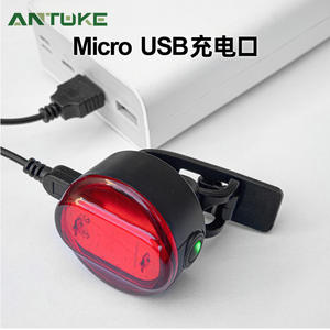 Twooc – feu arrière de vélo, LED rouge, étanche IPX5, 4 modes, pour vélo de route et de montagne - Product Image 4