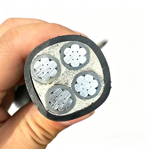 <span class=keywords><strong>Cable</strong></span> de Alimentación con Núcleo de Aluminio Resistente a la Humedad y la Corrosión ZC-YJLV22-4*25/35 Mm² para Iluminación Vial y Urbana - Product Image 1