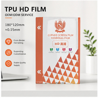 Film de protection d'écran en hydrogel TPU HD pour machine de découpe intelligente, téléphone portable 8 pouces, confidentialité, vente en gros, fabricant