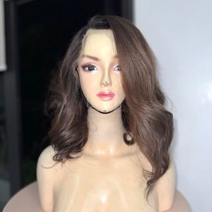 Peluca de Cabello Humano Vietnamita 100% Natural de Alta Calidad, Pelucas con Frente de Encaje, Cabello Ondulado - Product Image 4