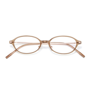 Montures de lunettes ovales Danyang H2686 pour femmes, monture complète en résine, protection anti-lumière bleue pour les prescriptions élevées - Product Image 2