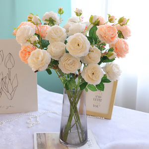 Flores de Peonía Artificiales al por Mayor, Flores de Tela de Seda para Decoración de Bodas, Adorno de Mesa para el Hogar, Arreglo Floral Realista, Regalo para Niñas - Product Image 3