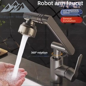 <span class=keywords><strong>Rubinetto</strong></span> per Lavabo Wayon Golden Maple Leaf Monocomando Caldo/Freddo <span class=keywords><strong>con</strong></span> Valvola in Ceramica - Product Image 2