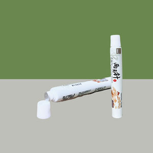 <span class=keywords><strong>Tube</strong></span> souple en aluminium FEZ Capuchon avec point de perforation 10ml <span class=keywords><strong>Tube</strong></span> cosmétique brillant Emballage facile à transporter Odeur Taille <span class=keywords><strong>Tube</strong></span> de crème médicinale - Product Image 3