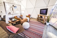 Dôme géodésique de luxe en PVC transparent pour glamping, 6m, 5m, 10m, prix usine, pour hôtel, resort, plage, désert, préfabriqué