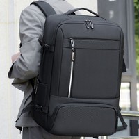 Sac à dos professionnel décontracté pour ordinateur portable, grande capacité, compartiment à chaussures extensible, avec séparation sec/humide
