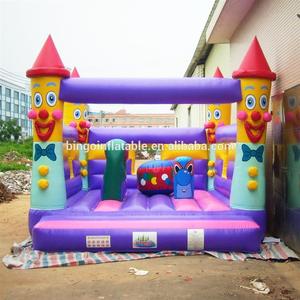 Château <span class=keywords><strong>gonflable</strong></span> d'extérieur en PVC Bingo Factory Design pour activités ludiques, jeux de saut amusants et toboggan <span class=keywords><strong>gonflable</strong></span> - Product Image 5