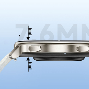 Reloj Inteligente HKSF HT39 Plateado, Pantalla AMOLED HD de 1.32'', Llamadas por Bluetooth, Resistente al Agua IP68, Linterna para Exteriores, Diseño Ultrafino, Monitoreo de Salud - Product Image 4