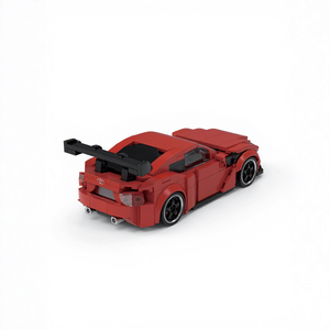 PB8832 Pinbo Nouveau produit pour voiture de course GT86 autorisée, jouet de construction éducatif en blocs, 40 pièces en plastique, échelle 1:32 - Product Image 3