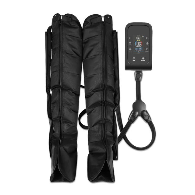 Portable Air Compression Recovery Boots 6 Chambers Arm Waist Leg Foot Massagers for Rehabilitation Physiotherapy