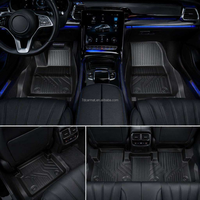 Tapis de voiture 3D 5D de haute qualité, imperméables, toutes saisons, ensemble complet, épaisseur 3,5-3,8 mm, sur mesure, pour la vente en gros