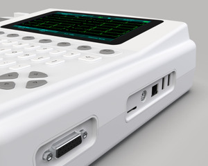 Venta caliente 12 derivaciones Electrocardiograma Adquisición y visualización <span class=keywords><strong>Digital</strong></span> doce canales <span class=keywords><strong>ECG</strong></span> Máquina - Product Image 2