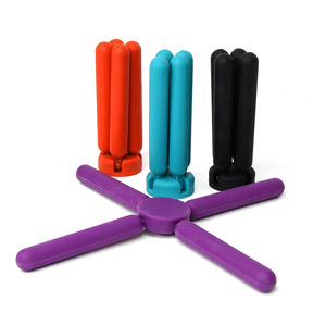 Foldable Non-Slip Pot <b>Pan</b> Mat Table Silicone Heat Resistant Pad Cross <b>Holder</b> Placemat Dish Plate Kitchen Table - Product Image 4