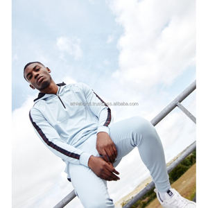 Vêtements d'entraînement et de jogging hommes survêtements de haute qualité à manches longues prix pas cher Logo personnalisé conception coton homme survêtements 2023 - Product Image 6