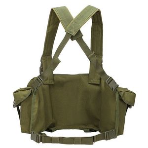 Groothandel Roewe Tactische Vest met MOLLE-systeem, snel los te maken, lichtgewicht borsttuig met zakken, ONE SIZE FITS ALL voor training - Product Image 5