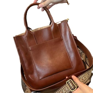 Sac à bandoulière en cuir véritable ROHORSE pour femmes, sac à main décontracté, sac à main tendance - Product Image 4