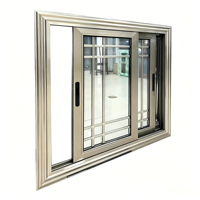 Fenêtres en verre résistant aux ouragans de la Floride et fenêtres coulissantes horizontales pour maison, école, fenêtres en PVC/UPVC