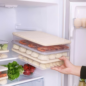 Contenedores Apilables para Almacenamiento en Congelador, con Tapa Extraíble, para Frutas y Verduras, Venta al Por Mayor - Product Image 4