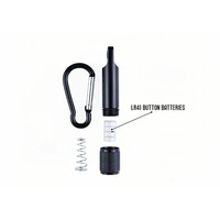 Mini lampe torche LED personnalisée en acier inoxydable promotionnelle, rechargeable, haute puissance, longue portée, étanche