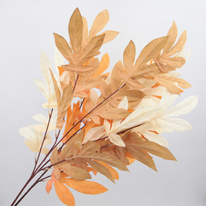 Hojas Artificiales de Garra de Pollo Jessie JQ1032 para Decoración de Bodas, Arreglos de Follaje para Paisajismo del Hogar - Product Image 4