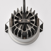 Downlight regulable antideslumbrante Cob 7W LED para iluminación comercial Master