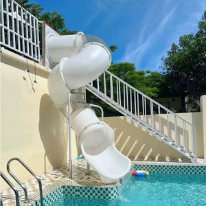 Tobogán en espiral de tubo de plástico transparente de 8 pies para parques al aire libre Tobogán de tubo para niños para piscina El <span class=keywords><strong>mejor</strong></span> producto para niños - Product Image 5