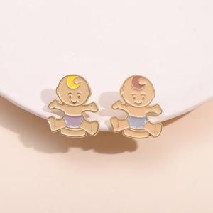 <span class=keywords><strong>Coco</strong></span> Melon animado canción infantil esmalte broche Metal artesanía joyería para ropa y accesorios para niños - Product Image 3