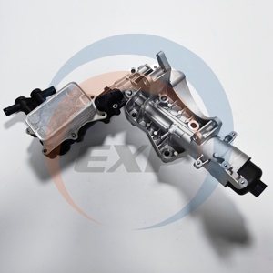 Ensemble de boîtier de filtre à huile en aluminium pour moteur <span class=keywords><strong>Mercedes</strong></span> Benz Classe C W205 Renault <span class=keywords><strong>Talisman</strong></span> 6261800011 A6261800011 152085078R - Product Image 3