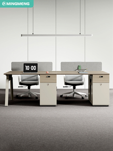 Son tasarım ofis mobilyaları lüks ofis masaları ve iş istasyonları bilgisayar masası çağdaş ofis personeli masası - Product Image 4