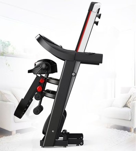 <span class=keywords><strong>Tapis</strong></span> roulant électrique pliable 2.0HP, vitesse réglable <span class=keywords><strong>de</strong></span> 1.0 à 14 km/h, équipement <span class=keywords><strong>de</strong></span> fitness pour la maison, rangement pratique, stock usine - Product Image 4