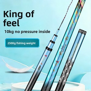 <span class=keywords><strong>Canne</strong></span> à pêche télescopique en carbone 5 sections 1200 mm de longueur pliée pour <span class=keywords><strong>la</strong></span> pêche en étang, action 28/19, ultra-légère - Product Image 3