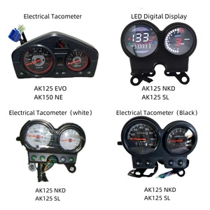 Conjunto de Medidor de Alta Calidad para AKT AK125 <span class=keywords><strong>TZR</strong></span> <span class=keywords><strong>50</strong></span> JL150-70C: Velocímetro, Indicador de Marcha y Nivel de Combustible Tipo Puntero para Tablero de Motocicleta - Product Image 3