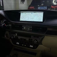 Radio Android de 10.25 Pulgadas con GPS, Navegación, Carplay, Reproductor de DVD, Pantalla Táctil para el Tablero de Lexus ES 250 ES 300H ES 200 2013-2017