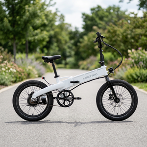 Vélo pliant 20 pouces 7 vitesses, cadre en aluminium, frein à disque, selle confortable avec béquille - Product Image 3