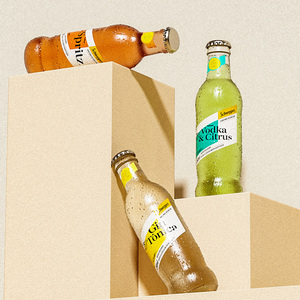 Etiqueta de agua con gas personalizada, botella de soda, tónicos de té, jengibre, cerveza, bebida, impresión Digital, etiquetas adhesivas impermeables para embalaje - Product Image 5