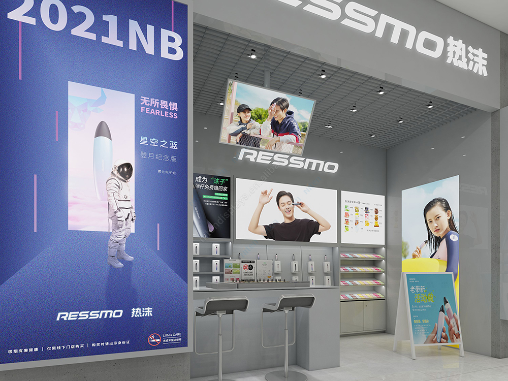 Custom Modern Boutique Perfume Display Stand Arylic Material With LED Lighting For Mall Cosmetics Kiosk Booth Glass Showcase · image 6