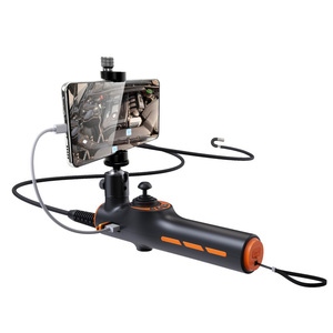 Smartphone endoscópico 6mm vídeo flexível HD industrial 360 câmera endoscópica portátil câmera do carro boroscópio automotivo