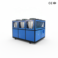 Refroidisseur d'eau industriel automatique personnalisé 220V 380V 415V 440V 480V 50HP 150KW avec compresseur Copeland USA et pompe, refroidi par air - Prix