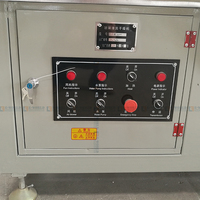 Machine de lavage et de séchage de verre E-WORLD pour le traitement du verre plat, épaisseur 3-19 mm, construction en acier, couleur argent