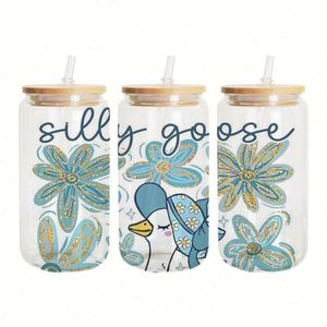 Bouteille à Boire Personnalisée en Forme de Canette 16 Oz avec Logo – Vaisselle par Sublimation 12, 16, 20, 25 Oz – Verre à Bière, Bouteille d'Eau, Tasse avec Couvercle - Product Image 1