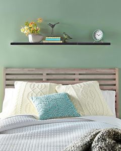 Nhỏ treo kệ nổi kệ, treo tường mộc mạc kệ gỗ cho phòng tắm - Product Image 5