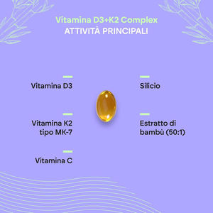 Capsules de Vitamine D3 et K2 de haute qualité OEM/ODM pour soutenir la santé osseuse, la santé cardiovasculaire et stimuler l'immunité - Product Image 4