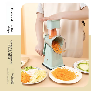 Multi-functional <b>Vegetable</b> <b>Cutter</b> Home Kitchens Hand-crank Rotary Grater Potato shredder Convenient Slicer/raiser/meat <b>Cutter</b> - Product Image 4