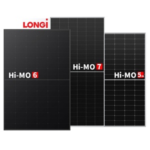 Longi Longi 고효율 Hi-mo7 태양 전지 패널 580w Longi Himo 7 <span class=keywords><strong>PV</strong></span> 모듈 이안면 560w 565w 570w 575w 585w 590 와트 - Product Image 1
