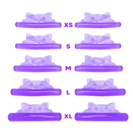 Coussinets auto-adhésifs en silicone pour extensions de cils en forme de chat Coussinets permanents pour cils greffés