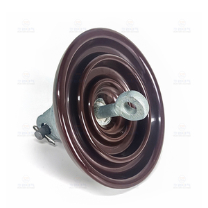 ANSI 52 1 Clevis Type Porcelain Suspension <strong>Insulators</strong> High Voltage <strong>11kV</strong> <strong>Disc</strong> <strong>Insulator</strong> - Product Image 1