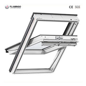 Manivelle universelle pour fenêtre à auvent, cadre en alliage d'aluminium extérieur, étanche et insonorisé - Product Image 1