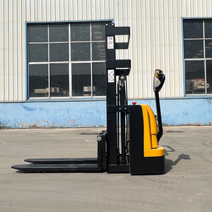 電動スタッカートラック ダブルシリンダースタッカー パレットリフトスタッカー 耐荷重1500kg 倉庫用電動フォークリフト - Product Image 2